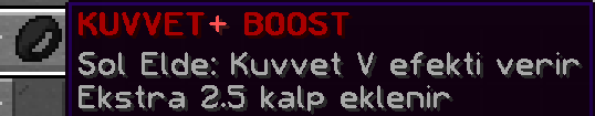 KUVVET+ BOOST